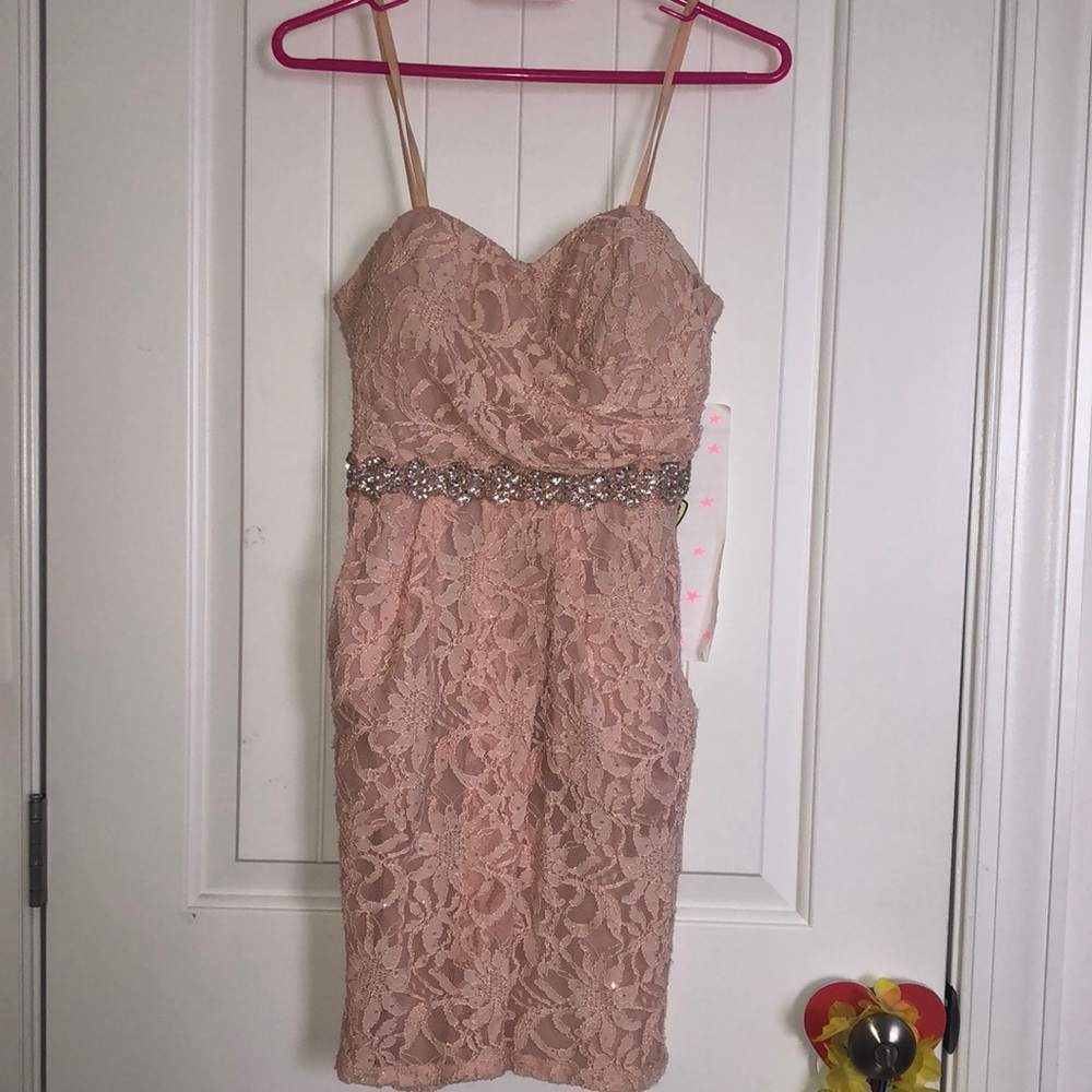 Pink homecoming dress